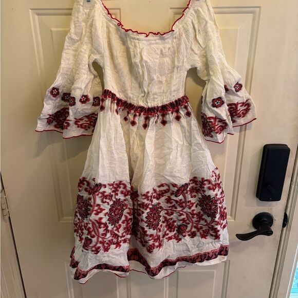 Chelsea & Violet White and Red Mini Dress - Picture 5 of 6